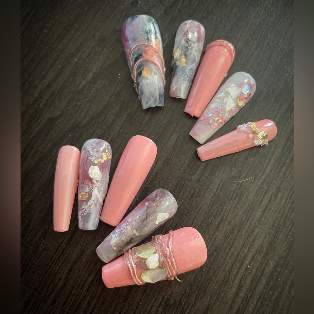 Handmade press on nails